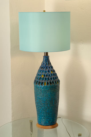 Teal Quartite Creative Corp Lamp