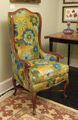 High Back French Provencal Armchair