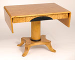 Biedermeier style drop leaf sofa tablee