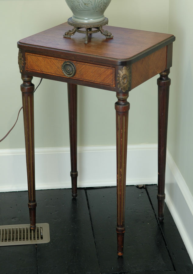 Satinwood Louis XVI Style Side Table