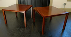 Pair of Edwarrd Wormley parsons tables